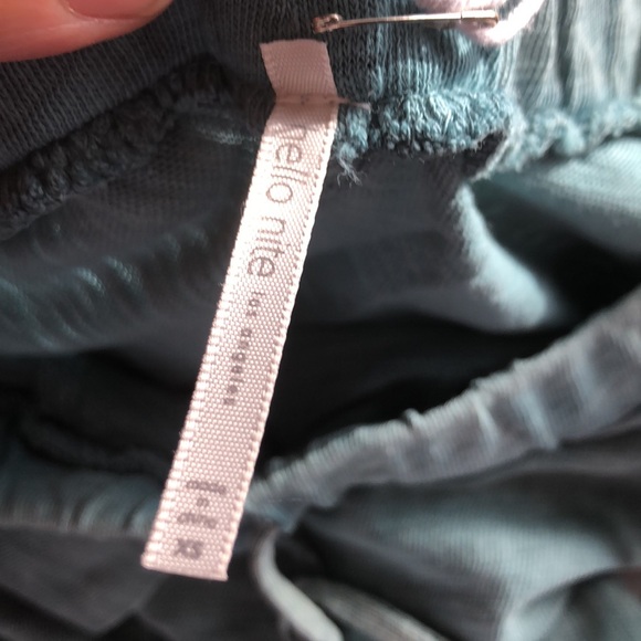 Hello Nite Los Angeles Lounge Pants Washed look size XS New! - Picture 9 of 9